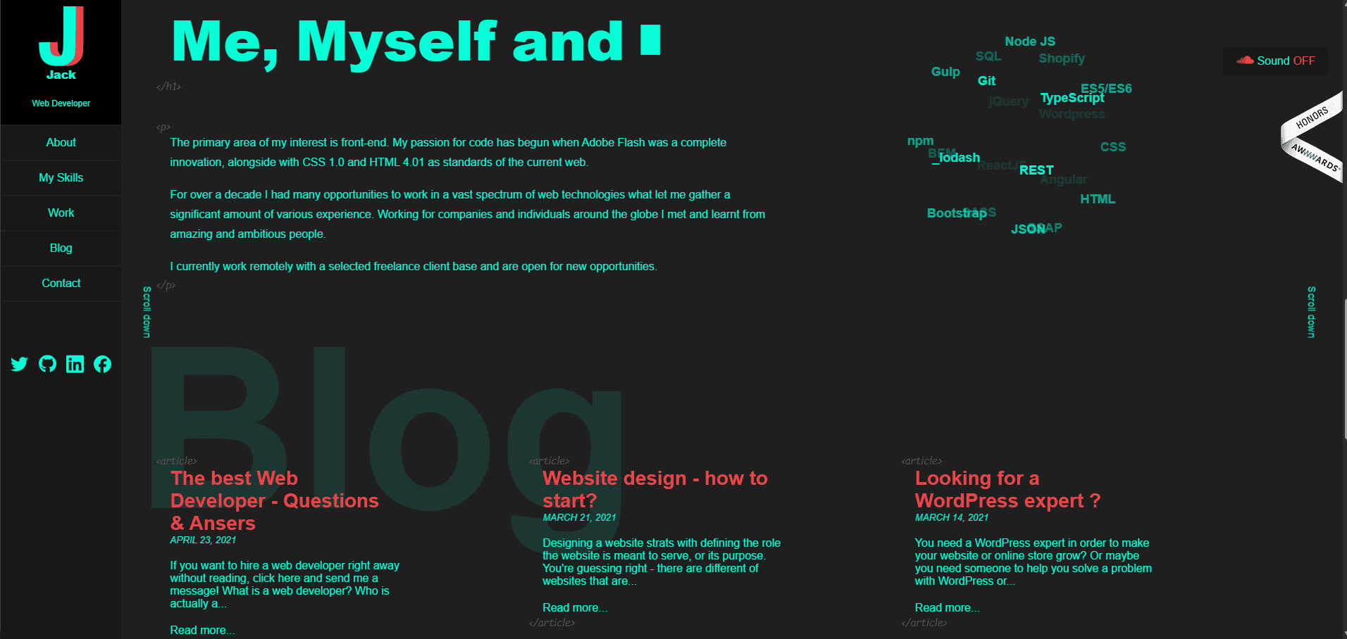 Jack Portfolio Preview